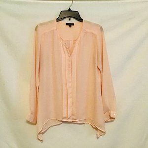Peach Notations Blouse